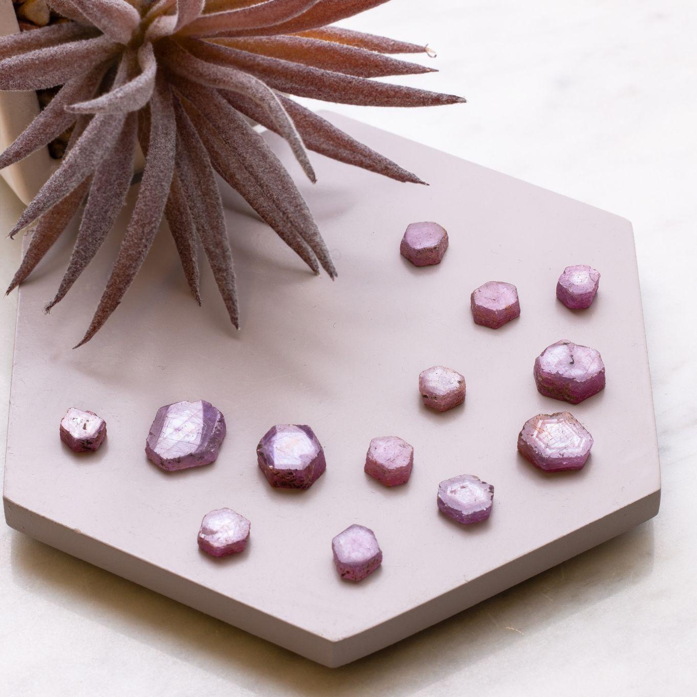 Trending Magenta Gemstones & Jewellery Designs